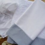 Λαδόπανα " Καρό γκρι - Λευκό "