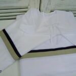 Λαδόπανα " Με φάσα - Λευκό "