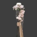 Κηροστάτης " Ασημί "