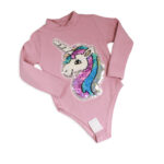 Κορμάκι '' Unicorn σάπιο μήλο "