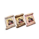 Κεραμική μπομπονιέρα ”με Άγιο ”