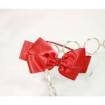 Στέκα μαλλιών ” Κόκκινο – Γκλίτερ “