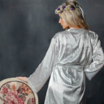 Νυφική ρόμπα ''Bride με Swarovski''