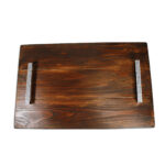 Ξύλινος δίσκος γάμου ” Ορθογώνιο “