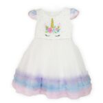 Παιδικό φόρεμα ” Unicorn & Rainbow “