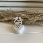 Μπομπονιέρα βραχάκι ” Καρδιά & Πουλάκια “