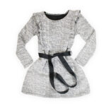 Παιδικό φόρεμα " Γκρί - Μαύρο "