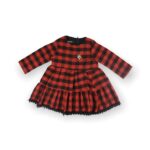 Παιδικό φορεματάκι " Κόκκινο - Μαύρο "