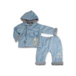 Βρεφικό σετάκι για αγοράκι " Σιέλ και pon pon "