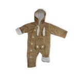 Βρεφική Φόρμα Εξόδου με Κουκούλα & Σχέδιο Λαγουδάκι