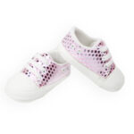 Παπουτσάκι αγκαλιάς all star "Πουά Ρόζ"