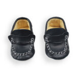 Παπουτσάκι αγκαλιάς μοκασίνια ”Μπλε Σκούρο“