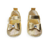 Μπαλαρίνα αγκαλιάς με φιόγκο" Χρυσό "