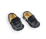 Παπουτσάκι αγκαλιάς μοκασίνια ”Μπλε Σκούρο“ - Image 2