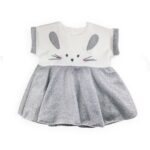 Βρεφικό φορεματάκι " Λαγουδάκι αστραφτερό "