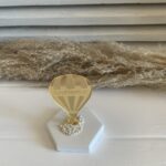 Μπομπονιέρα Βραχάκι "Αερόστατο με όνομα"