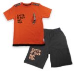 Σετάκι για αγόρι "Πορτοκαλί, με Βερμούδα"
