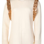 Μπλούζα με παγιέτες με στρας