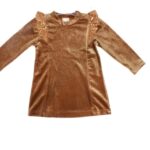 Φόρεμα βελούδο "Μπεζ"