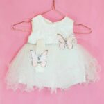 Βαπτιστικό φόρεμα - Λευκό με πεταλούδες