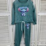 Βελούδινη φόρμα "Stitch"