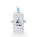 Μπομπονιέρα Βάπτισης Χάρτινο Τσαντάκι με Αρωματικό Κερί - Image 3