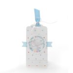 Μπομπονιέρα Βάπτισης Χάρτινο Τσαντάκι με Αρωματικό Κερί