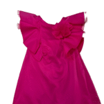 Παιδικό Φόρεμα Φούξια με Διακριτικές Λεπτομέρειες – Μανίκια & Πλάτη