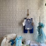 Πακέτο Βάπτισης για Αγόρι ¨Στρουμφάκια¨ (τσάντα)