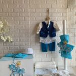 Πακέτο Βάπτισης για Αγόρι ¨Πρίγκιπας σε σιέλ άλογο¨