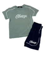 Παιδικό Καλοκαιρινό Σετ Μπλούζα & Σορτσάκι – 3 Χρώματα - Image 3