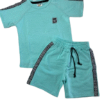 Βεραμάν αθλητικό σετ με μαύρες λεπτομέρειες