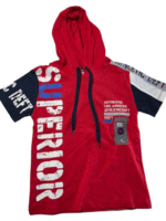 Αθλητικό σετ αγοριού με κουκούλα και σορτσάκι - Image 2