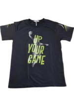 Αθλητικό σετ για αγόρι “Up Your Game” – μαύρο με λαχανί λεπτομέρειες - Image 2