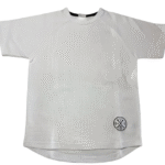 Λευκή κοντομάνικη μπλούζα