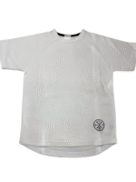 Λευκή κοντομάνικη μπλούζα