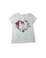 Καλοκαιρινό σετ κοριτσιού με μπλούζα και σορτσάκι - Image 2