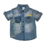 τζιν πουκάμισο με δεινόσαυρο