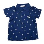 Σκούρο μπλε μπλουζάκι με ναυτικά στοιχεία