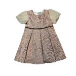 Παιδικό φόρεμα με σχέδιο ζέβρα