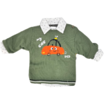 Βρεφικό Σετ Αγόρι “My Car” με Πουκάμισο & Παντελόνι - Image 2